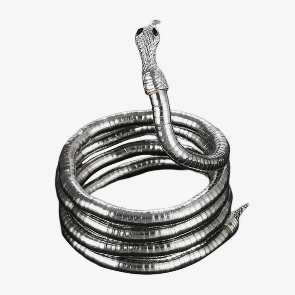 NEW Elegant Stainless Steel Silver Snake Necklace 🔥 - Picture 5 of 5